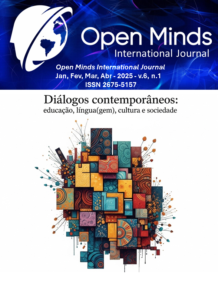 Visualizar v. 6 n. 1 (2025): Dossiê Temático: Diálogos contemporâneos: educação, língua(gem), cultura e sociedade
